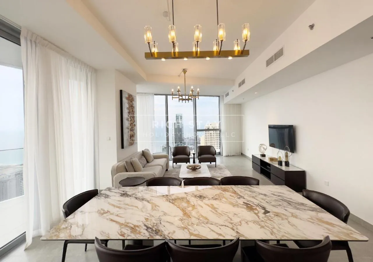 Splendid 3Br In Stella Maris,Sea View,Dubai Marina Apartment